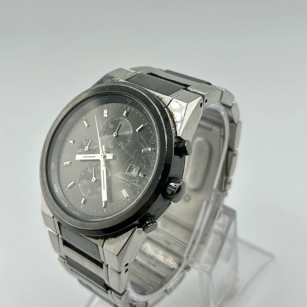 Kenneth Cole KC3909 Men's Multifunction Chronograph Bicolour Stainless Watch 522